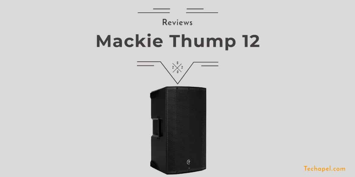 Thump 12 hot sale speaker